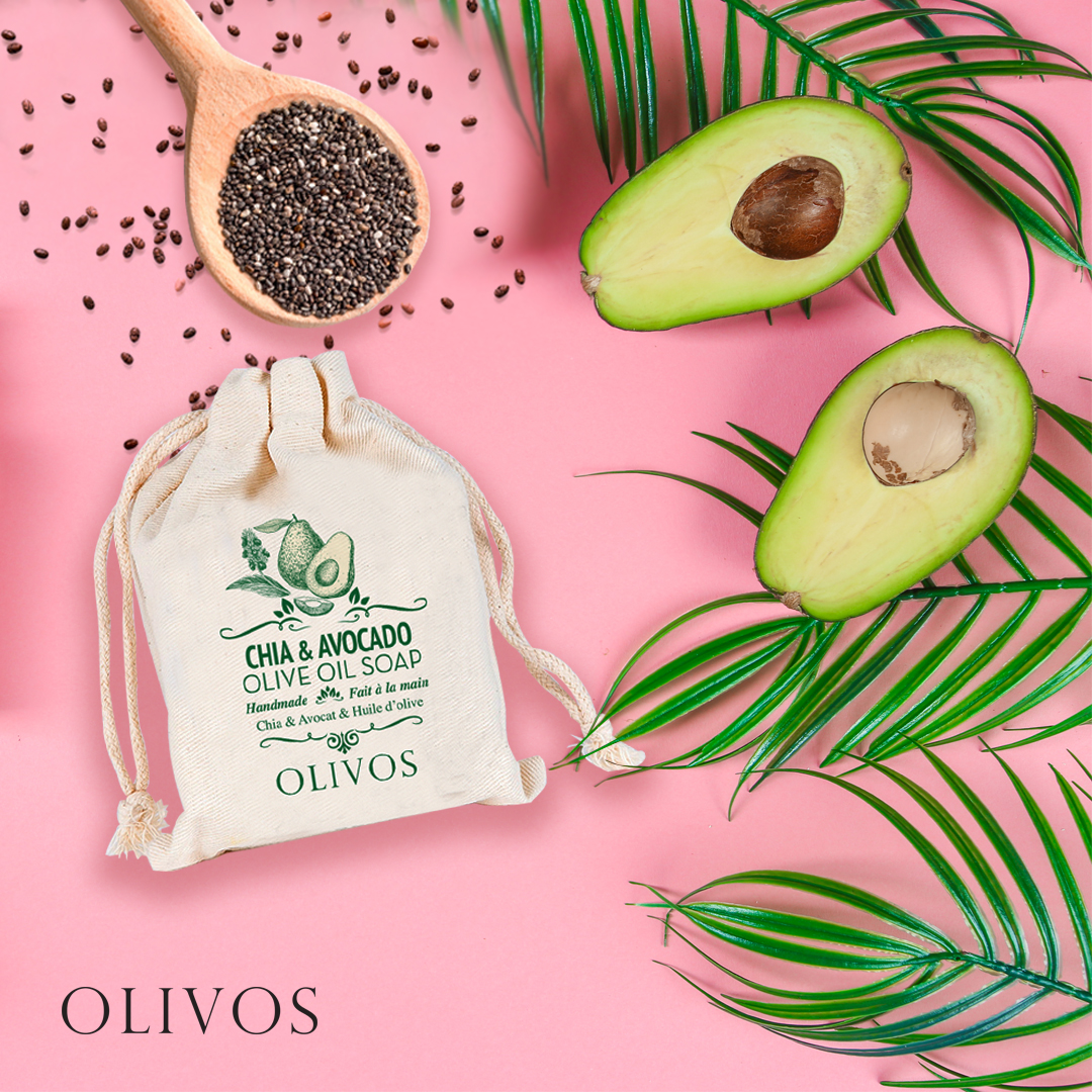 Olivos Chia & Avocado Soapbar